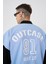 Erkek Out Case 91 Oversize Açık Mavi Bomber Ceket 4