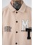 Erkek mt Oversize Bej Bomber Ceket 3