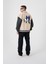 Erkek mt Oversize Bej Bomber Ceket 5