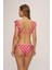 HR23BA005 Faux Tulum Bağcıklı Bikini Alt 2