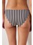 Alia Slip Simli Çizgili Bikini Altı 2