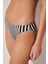 Alia Slip Simli Çizgili Bikini Altı 3