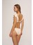 HR23BA005 Faux Tulum Bağcıklı Bikini Alt 2