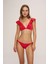 HR23BA005 Faux Tulum Bağcıklı Bikini Alt 1
