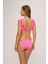 HR23BA005 Faux Tulum Bağcıklı Bikini Alt 2