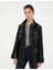 Kadın Siyah Slim Fit Mevsimlik Mont 50282338-VR046 3