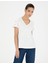 Kadın Ekru Regular Fit Tişört 50283429-VR019 1