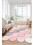 Dijital Baskılı Kaymaz Yıkanabilir Lazer Kesim Yolluk Mutfak Salon Halısı, Lazer-02-Pembe, 1