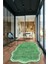 Dijital Baskılı Kaymaz Yıkanabilir Modern Lazer Kesim Mutfak Salon Halısı, Lazer-23-Yeşil, 3