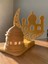 Islami Motifli Dekoratif Tealight Aydınlatma Hilal Içinde Cami Ramazan Hediyesi 2