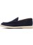 Erkek Lacivert Nubuk Deri Casual Loafer 2