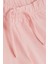 Kız Çocuk Alt Bağcık Aksesuarlı Beli Paçası Lastikli 4-8 Yaş, Pembe 3