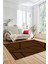 Dijital Baskı Kaymaz Yıkanabilir Sade Çizgili Yolluk Mutfak Koridor Salon Halısı, Sade-50-Kahve, 5