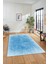 Dijital Baskı Kaymaz Yıkanabilir Sade Düz Renk Tasarım Yolluk Mutfak Salon Halısı, Sade-43-Mavi, 3