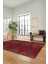 Düz Renk Sade Motifli Dijital Kaymaz Taban Yıkanabilir Yolluk Salon Halısı Sade-34-Bordo 5