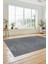 Düz Renk Sade Motifli Dijital Kaymaz Taban Yıkanabilir Yolluk Salon Halısı, Sade-34-Gri, 1
