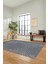 Düz Renk Sade Motifli Dijital Kaymaz Taban Yıkanabilir Yolluk Salon Halısı, Sade-34-Gri, 5