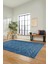 3D Dijital Kaymaz Taban Yıkanabilir Kilim Desen Yolluk Mutfak Salon Halısı, Sade-05-Mavi, 2