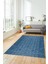 3D Dijital Kaymaz Taban Yıkanabilir Kilim Desen Yolluk Mutfak Salon Halısı, Sade-05-Mavi, 5