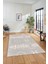 Düz Renk Sade Motifli Dijital Kaymaz Taban Yıkanabilir Yolluk Salon Halısı Sade-34-Krem 4