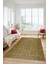 3D Dijital Kaymaz Taban Yıkanabilir Kilim Desen Yolluk Mutfak Salon Halısı, Sade-05-Kahve, 3
