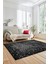 Dijital Baskı Kaymaz Yıkanabilir Sade 3D Yolluk Mutfak Koridor Salon Halısı Sade-48-Antrasit 5