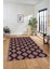 Dijital Baskı Kaymaz Yıkanabilir Sade Motifli Yolluk Mutfak Salon Halısı Sade-40-Bordo 3