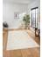 3D Dijital Kaymaz Taban Yıkanabilir Kilim Desen Yolluk Mutfak Salon Halısı Sade-05-Krem 1