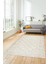 3D Dijital Kaymaz Taban Yıkanabilir Kilim Desen Yolluk Mutfak Salon Halısı Sade-05-Krem 5