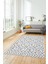 3D Dijital Kaymaz Taban Yıkanabilir Kilim Desen Yolluk Mutfak Salon Halısı, Sade-04-Gri, 5