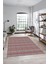 Kilim Desenli Dijital Kaymaz Yıkanabilir Sade Yolluk Mutfak Koridor Salon Halısı Sade-21-Bordo 4