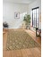 Sade Baklava Desen Motifli Kaymaz Taban Yıkanabilir Yolluk Salon Halısı, Sade-28-Kahve, 5