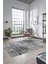 Düz Renk Sade Desen Dijital Kaymaz Taban Yıkanabilir Yolluk Salon Halısı, Sade-37-Gri, 3
