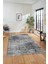 Düz Renk Sade Desen Dijital Kaymaz Taban Yıkanabilir Yolluk Salon Halısı, Sade-37-Gri, 4