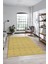 Kilim Desenli Sade Motifli Kaymaz Taban Yıkanabilir Yolluk Salon Halısı, Sade-30-Sarı, 3