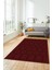 Kilim Desenli Dijital Kaymaz Yıkanabilir Sade Yolluk Mutfak Koridor Salon Halısı Sade-19-Bordo 3