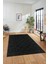 3D Dijital Kaymaz Taban Yıkanabilir Kilim Desen Yolluk Mutfak Salon Halısı Sade-05-Antrasit 1