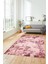 Düz Renk Sade Desen Dijital Kaymaz Taban Yıkanabilir Yolluk Salon Halısı, Sade-25-Mor, 2