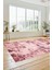 Düz Renk Sade Desen Dijital Kaymaz Taban Yıkanabilir Yolluk Salon Halısı, Sade-25-Mor, 3