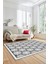 Kilim Desenli Dijital Kaymaz Yıkanabilir Sade Yolluk Mutfak Koridor Salon Halısı, Sade-19-Beyaz, 2
