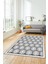 Kilim Desenli Dijital Kaymaz Yıkanabilir Sade Yolluk Mutfak Koridor Salon Halısı, Sade-19-Beyaz, 3