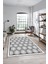 Kilim Desenli Dijital Kaymaz Yıkanabilir Sade Yolluk Mutfak Koridor Salon Halısı, Sade-19-Beyaz, 5
