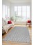 Dijital Baskılı Kaymaz Taban Yıkanabilir Kilim Desen Yolluk Mutfak Salon Halısı, Sade-02-Gri, 3