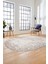 Dijital Baskı Kaymaz Yıkanabilir Sade 3D Oval Yolluk Koridor Salon Halısı, O-Sade-48-Bej, 3