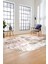 Dijital Baskı Kaymaz Yıkanabilir Sade Düz Renk Tasarım Oval Yolluk Salon Halısı, O-Sade-44-Pembe, 4