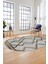 Dijital Baskı Kaymaz Yıkanabilir Sade Tasarım Oval Yolluk Mutfak Salon Halısı, O-Sade-42-Gold, 4