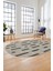 Dijital Baskı Kaymaz Yıkanabilir Sade Düz Oval Yolluk Koridor Salon Halısı, O-Sade-49-Bej, 3