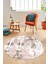 Dijital Baskı Kaymaz Yıkanabilir Sade Düz Renk Tasarım Yuvarlak Salon Halısı, Y-Sade-44-Pembe, 4