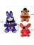 Zmapu Fnaf Fazbear Peluş Foxy Peluş Solmuş Mor Tavşan Peluş Doldurulmuş Hayvan Peluş Şekil Oyuncaklar Çocuklar Için Hediye, Fnaf Güvenlik Ihlali Peluş Aşıklar Için (3 Adet) (Yurt Dışından) 2