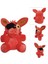 Zmapu Fnaf Fazbear Peluş Foxy Peluş Solmuş Mor Tavşan Peluş Doldurulmuş Hayvan Peluş Şekil Oyuncaklar Çocuklar Için Hediye, Fnaf Güvenlik Ihlali Peluş Aşıklar Için (3 Adet) (Yurt Dışından) 4